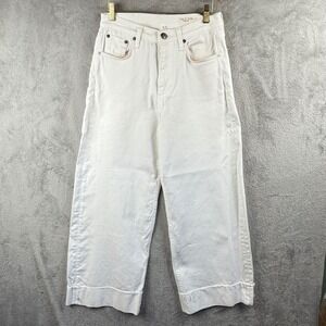 rag & bone White Flare & Wide Leg Jeans